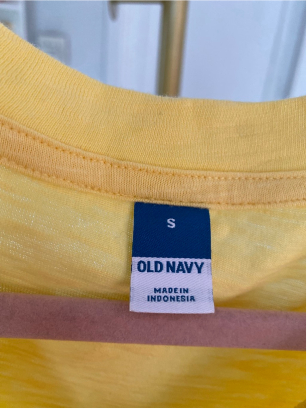 Old Navy Mini Dress Butter Yellow Coastal Cottagecore Tiered S Soft Quiet Luxury - Picture 5 of 7